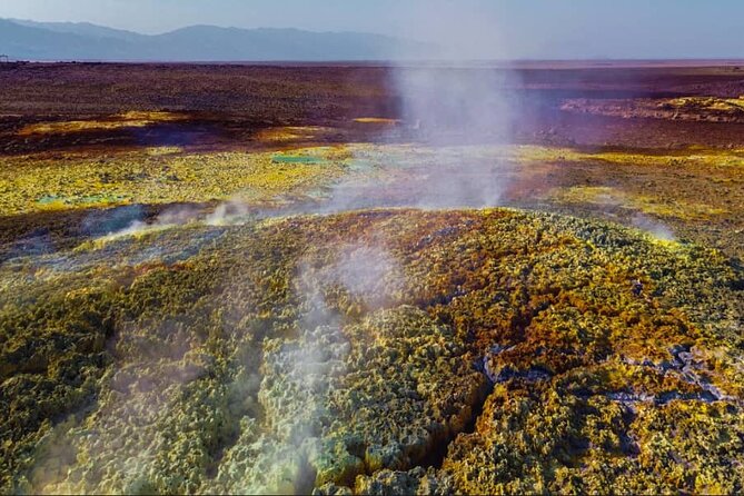 3 Day Danakil Depression Ertale and Dallol Tours - Day 3: Dallol’s yellow, red, and green mineral world