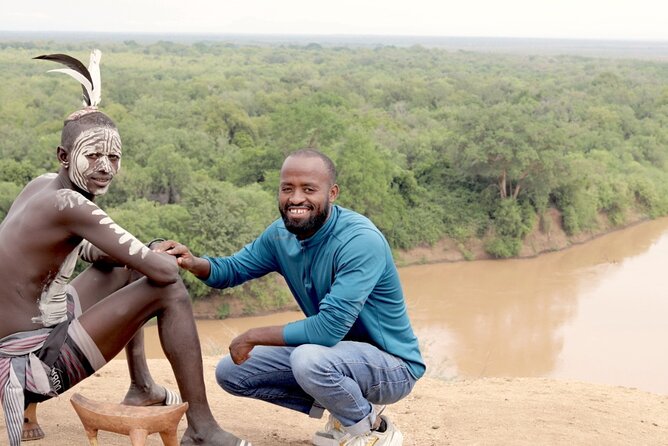 3 days around Arbaminch and Konso Adventure Tours Life Time - Lake Chamo brings wildlife close to the boat