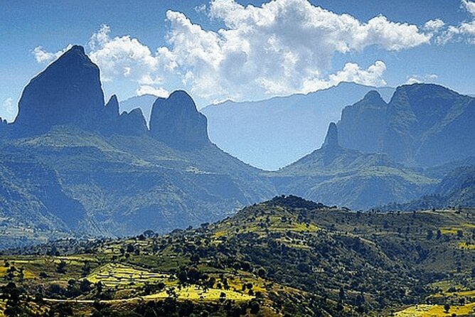 4 Days Trekking to Simien Mountain National Park - Day 2: The Jinbar waterfall and coffee in Gich