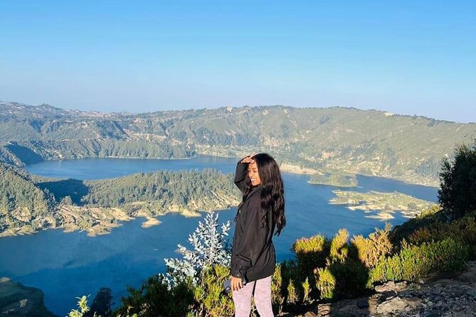 A day trip to Wench crater Lake - The crater lake, cliffs, forest, and waterfalls