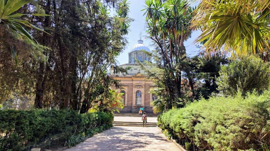 A guided tour of Addis Abeba that includes a city viewpoint - The guide is the real variable