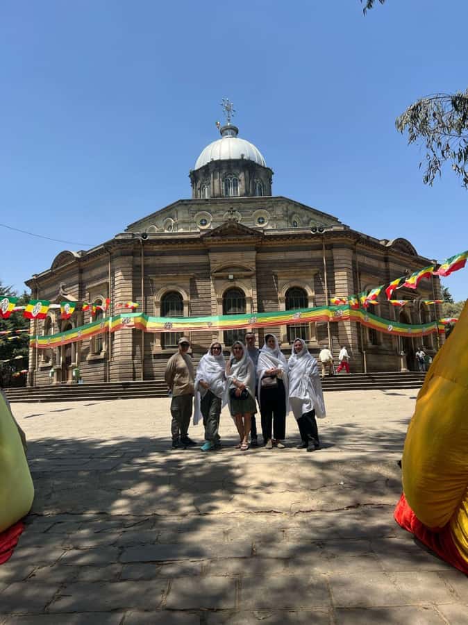 A guided tour of Addis Abeba that includes a city viewpoint - Starting in Addis Ababa by van