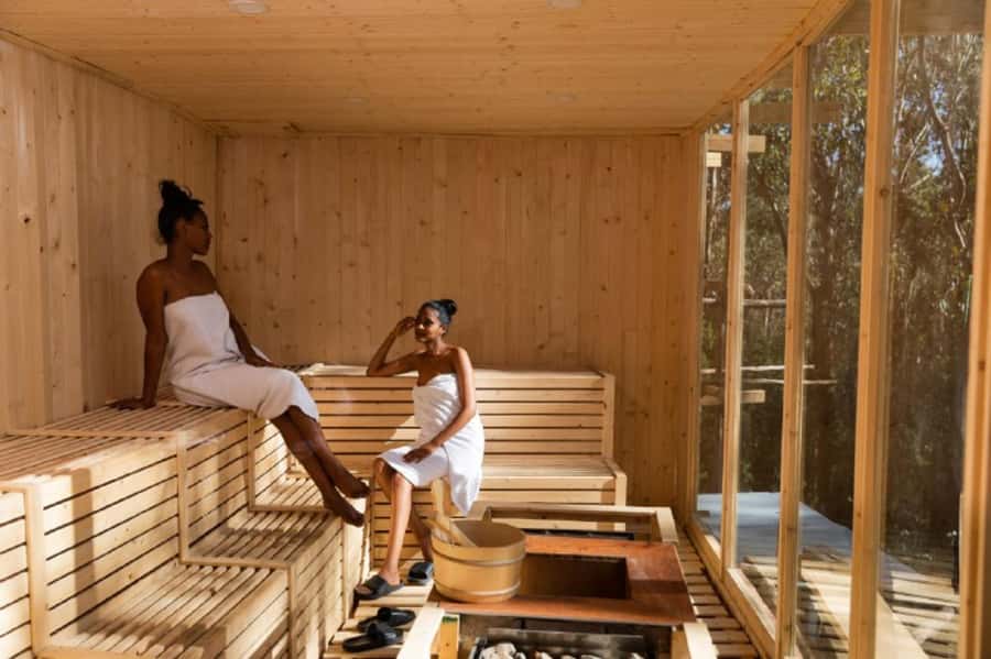 Addis Ababa ,Forest Spa Experience, massage and steam sunna - The welcome and first steps inside the spa