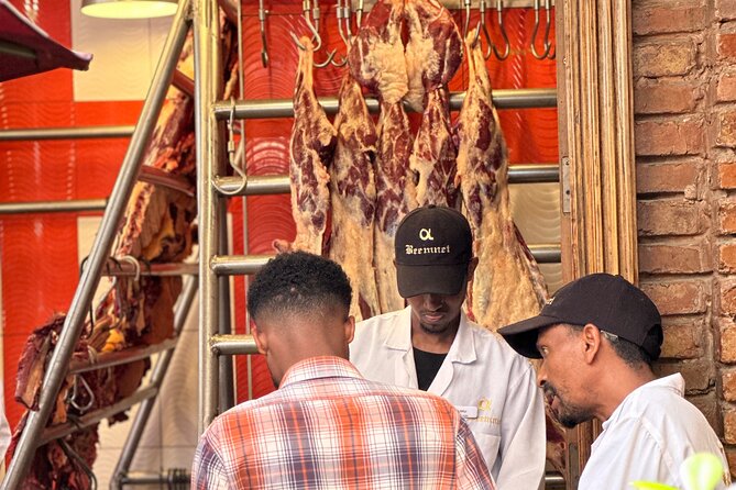 Addis Food Tasting Tour - Eating at Taitu Hotel and Kebede Gebere Welde Butchery