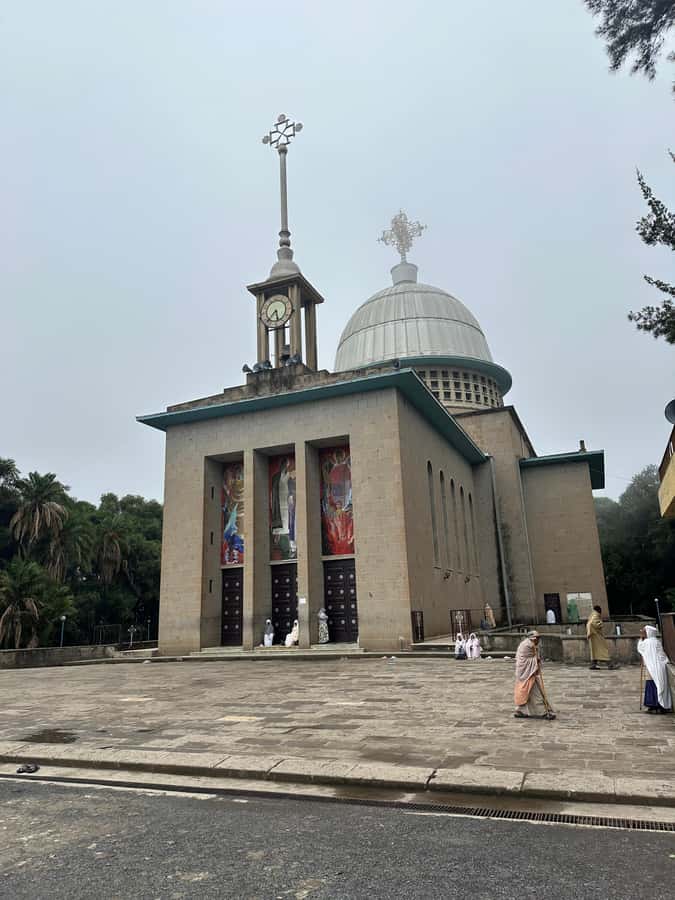 DebreLibanos & Portuguese Bridge day trip from Addis Ababa - Debre Libanos Monastery and its stained glass