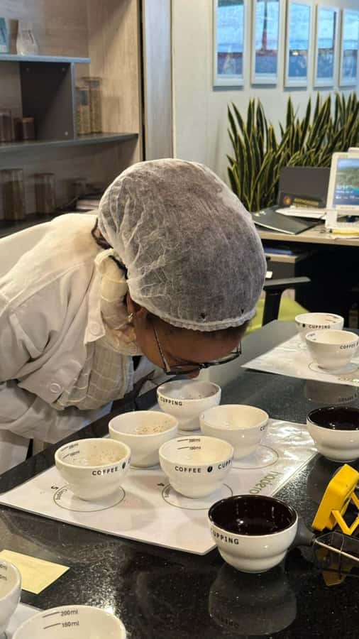Ethiopia coffee cupping class/Ethiopian food injera making - Addis Ababa pickup and the shape of the four-hour visit