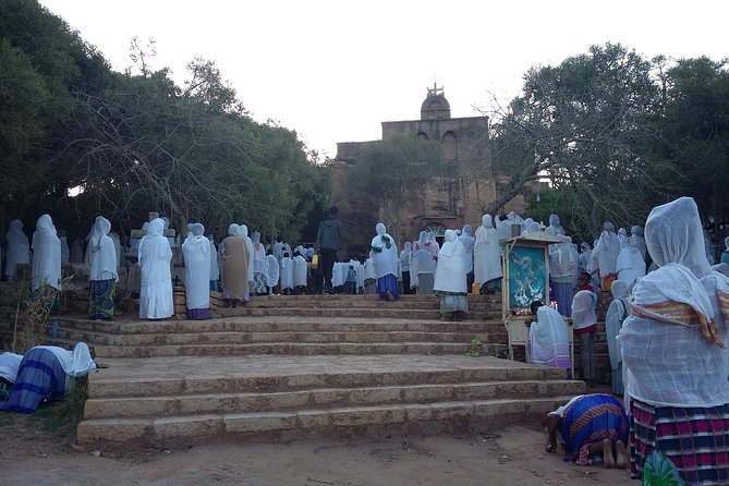 Ethiopia Tigray Tours: Guided tour of Tigray rock hewn churches - Maryam Korkor, a high church with a longer approach