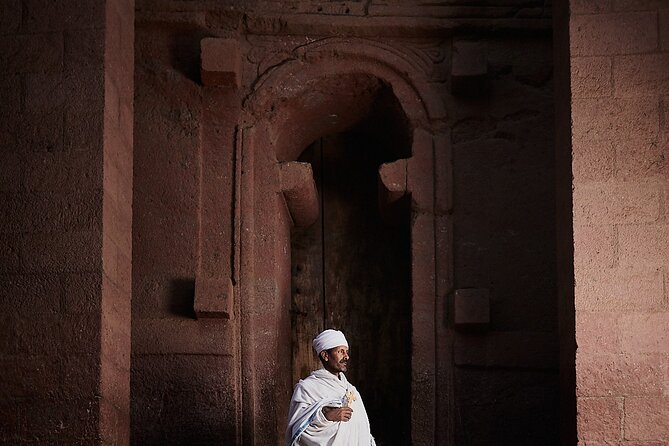 Lalibela churches , church museum & Yemrehan kirstose ( cave church) - Yemrehana Kirstos, an 11th-century church inside a cave
