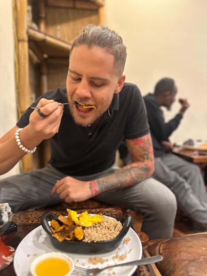 Taste of Addis: A Delicious 3-Hour Journey Ethiopian Flavors - Three restaurant stops, with one detail to confirm